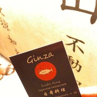 Photo taken at Ginza Sushi King by Andrea T. on 8/12/2012