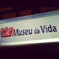 Photo taken at Museu da Vida by Jonathas M. on 5/22/2012
