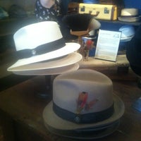 Photo taken at Goorin Bros. Hat Shop by Melissa D. on 6/11/2012
