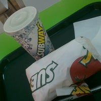 Photo taken at Subway by Дарья З. on 9/7/2012