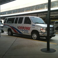 Photo taken at Groome Transportation Shuttle by Roy C. on 7/4/2012