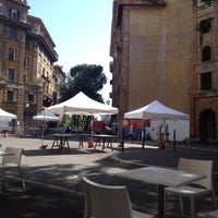 Photo taken at Piazza Perin Del Vaga by Giorgio S. on 6/8/2012