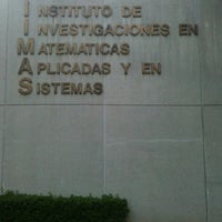 Photo taken at UNAM, Instituto de Investigaciones en Matemáticas Aplicadas y en Sistemas - IIMAS by Ivan Z. on 6/4/2012