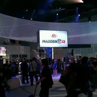 Photo taken at EA Booth at E3 by Matt W. on 6/7/2012