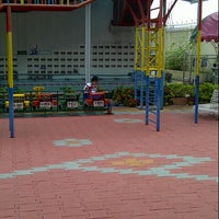 Photo taken at Rajinibon School Playground by Aui R. on 8/27/2012