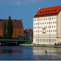 Photo taken at Qubus Hotel Gdansk by Tourist Card on 6/7/2012