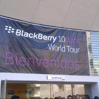 Photo taken at Blackberry 10 Jam World Tour by Jorge C. on 8/16/2012