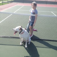Photo taken at Francis Park Tennis Courts by Colleen C. on 3/19/2012