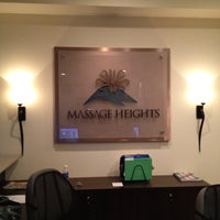 Photo taken at Massage Heights-Crossroads Plaza by Tammy M. on 4/20/2012