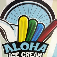 Photo taken at Aloha Pops Ice Cream Tricycle by Kathy S. on 4/20/2012