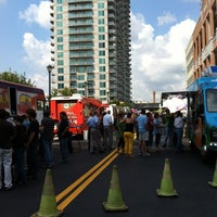 Photo taken at Food Truck Friday @ Atlantic Station by Jessica K. on 8/24/2012