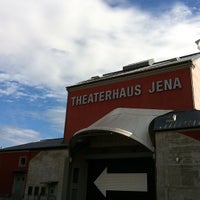 Photo taken at Theaterhaus Jena by Dan L. on 9/7/2012