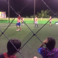 Photo taken at Top Futsal by Aoil O. on 4/19/2012