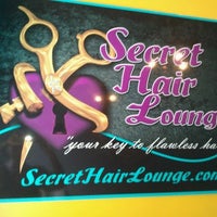 Photo taken at The Secret Hair Lounge by Tasha H. on 7/27/2011