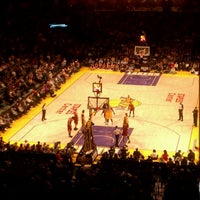 Photo taken at Laker Game Suite B28 by Suzie G. on 1/14/2012