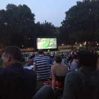 Photo taken at Central Park Conservancy Film Festival by Kristin S. on 8/24/2012
