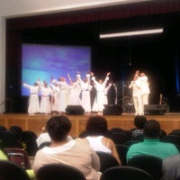 Photo taken at Impact Church [Brown Middle School] by Justin D. on 7/10/2011