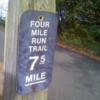 Photo taken at Four Mile Run Trail 7.5 Mile Mark by Christian T. on 11/13/2011