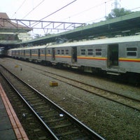 Photo taken at Tanah Abang train station by Qwonk I. on 8/21/2012