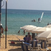 Photo taken at Lido Marini Beach by marcello on 8/5/2011