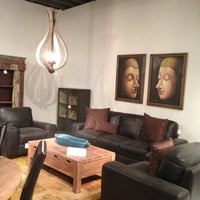 Photo taken at Nest Furniture by HRH S. on 1/4/2012