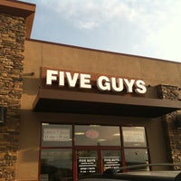 Photo taken at Five Guys by Donnie E. on 5/14/2012