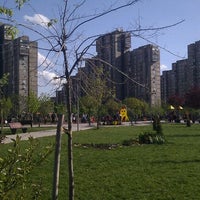 Photo taken at Park u bloku 63 by Svetislav P. on 4/21/2012