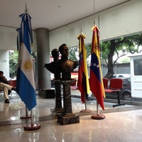 Photo taken at Consulado de Venezuela by Napito A. on 3/1/2012