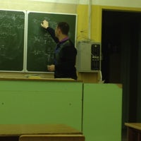 Photo taken at Школа 1101 by Anya S. on 3/12/2012