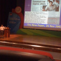 Photo taken at Auditorium @ ITE College West by Ian I. on 2/10/2011