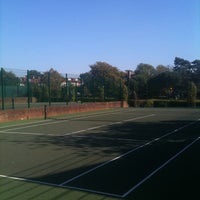 Photo taken at Holland Garden Park Tennis Courts by Olivier W. on 9/29/2011