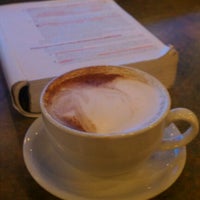Photo taken at The Den Coffeehouse &amp;amp; Cafe by Richard C. on 1/27/2012
