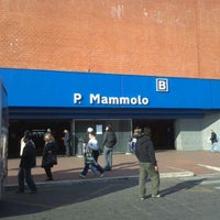 Photo taken at Metro Ponte Mammolo (MB) by Salvatore A. on 12/30/2011