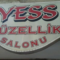 Photo taken at Yess Güzellik Salonu by Burak O. on 6/12/2012