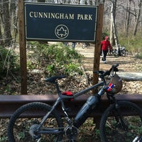Photo taken at Cunningham Park Trail by DJ Cellz Supreme on 3/18/2012
