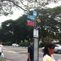 Photo taken at Bus Stop 70031 (Opp Aljunied Park) by Fezyi C. on 12/15/2011
