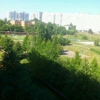 Photo taken at Футбольное поле by Mihail E. on 8/8/2012