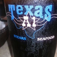Photo taken at Texas A1 Steaks &amp;amp; Seafood by Aldo H. on 11/22/2011