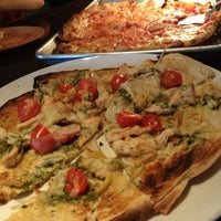 Photo taken at Nick&#39;s New Haven Style Pizzeria and Bar by Julie W. on 1/16/2012