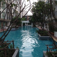 Photo taken at Swimming Pool C-D Building by Golffy J. on 3/23/2012