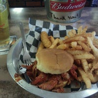 Photo taken at Quick&amp;#39;s Bar-B-Q and Catering Co. by Peter C. on 8/10/2011