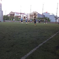 Photo taken at Bina bangsa school stadium by Fredy W. on 2/19/2012