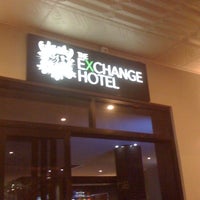 Photo taken at The Exchange Hotel by Gem H. on 2/28/2012