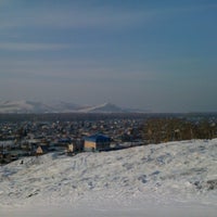 Photo taken at Гора над Маймой by Евгений З. on 2/19/2012