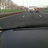Photo taken at A13 (10, Delft-Zuid) by Vincent S. on 3/9/2012