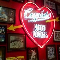 Photo taken at Cupid&amp;#39;s Hot Dogs by Orlando R. on 10/14/2011