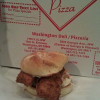 Photo taken at Washington Deli and Pizza by thomas on 9/20/2011