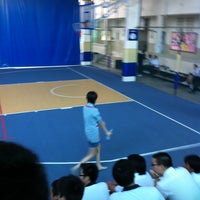 Photo taken at EIS Basketball Court by Chayanat V. on 12/2/2011