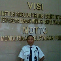 Photo taken at BPFK Jakarta by Sugiri W. on 3/9/2011