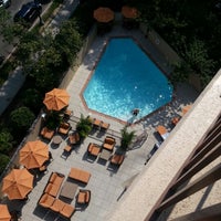 Photo taken at One Washington Circle Hotel Pool by Paulo G. on 7/28/2012
